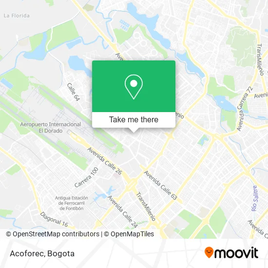 Acoforec map
