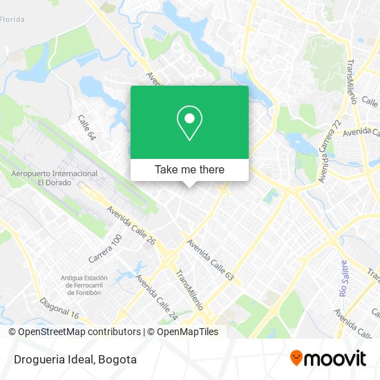 Drogueria Ideal map