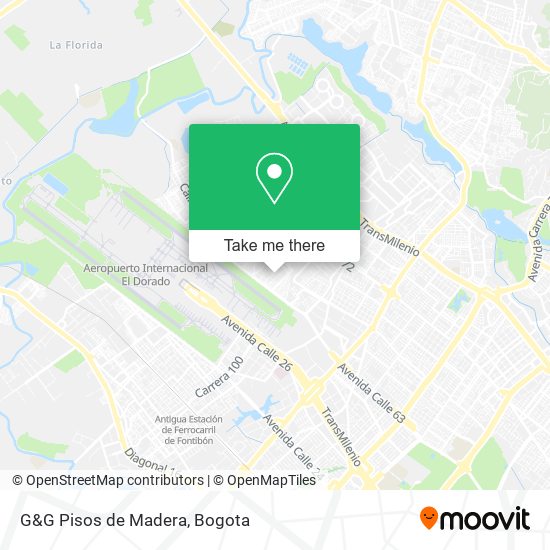 G&G Pisos de Madera map