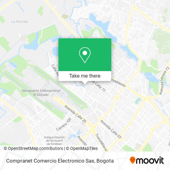 Compranet Comercio Electronico Sas map