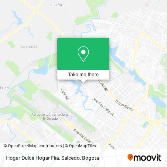 Mapa de Hogar Dulce Hogar Flia. Salcedo