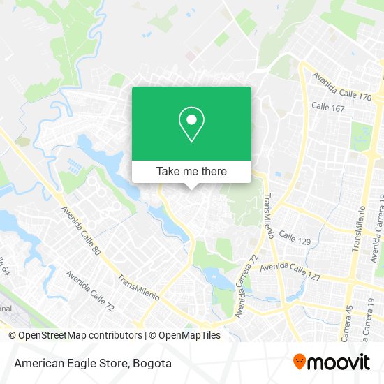 American Eagle Store map