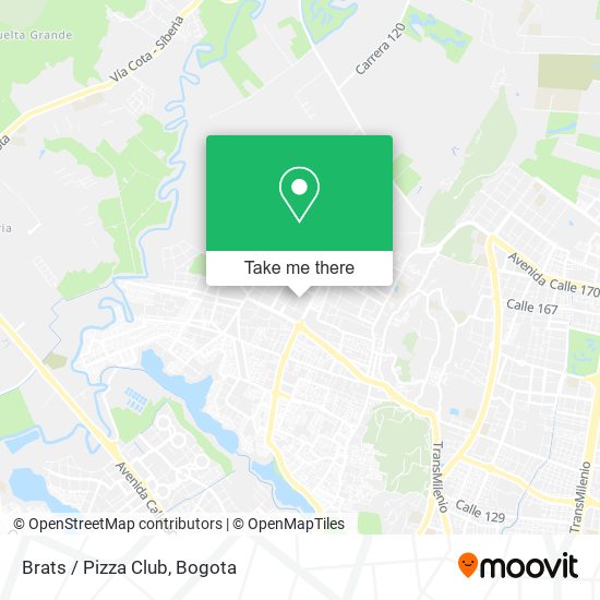 Brats / Pizza Club map