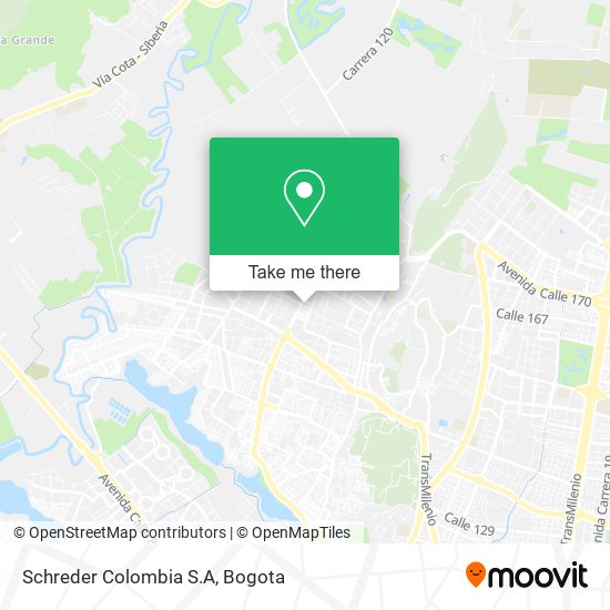 Schreder Colombia S.A map