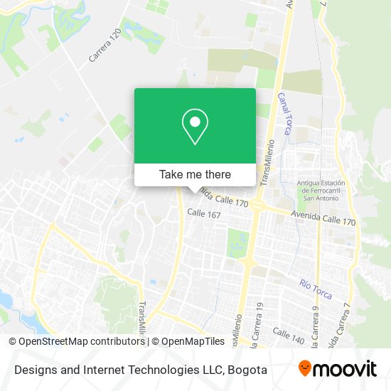 Designs and Internet Technologies LLC map
