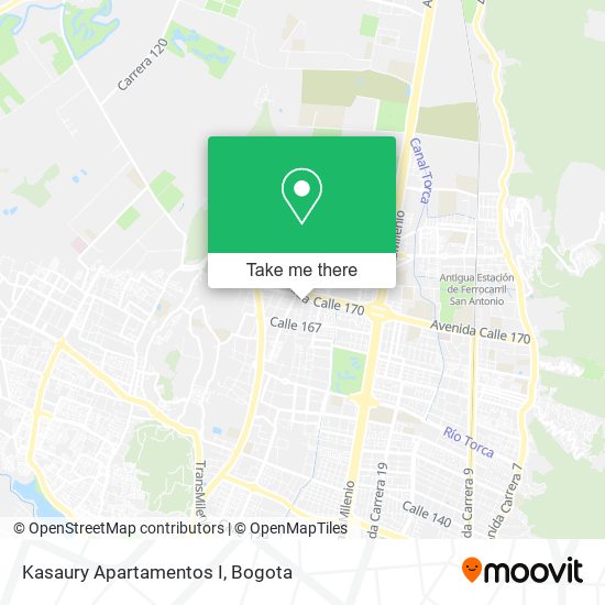 Kasaury Apartamentos I map