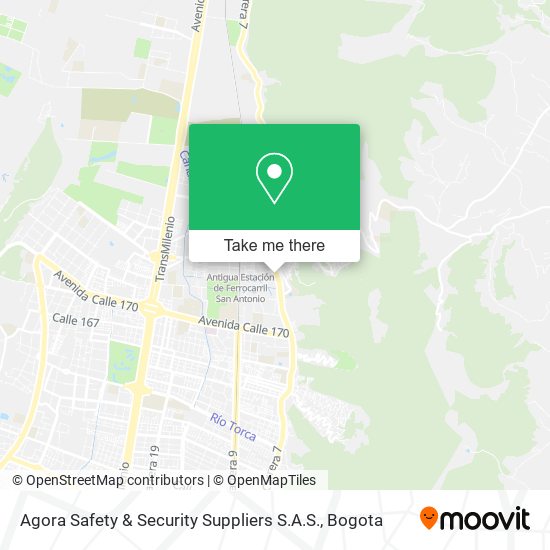 Agora Safety & Security Suppliers S.A.S. map
