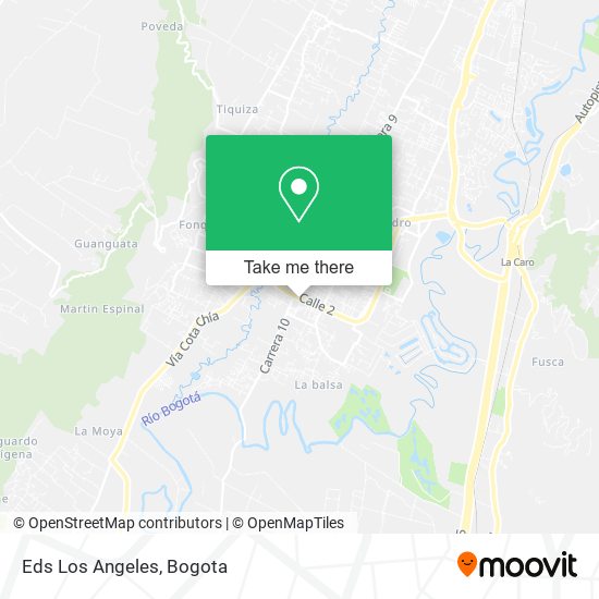 Mapa de Eds Los Angeles