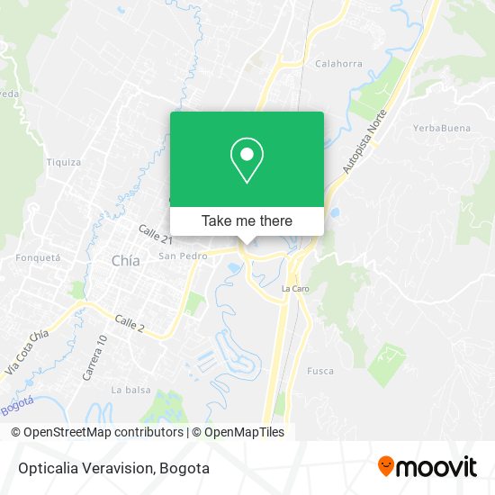 Opticalia Veravision map