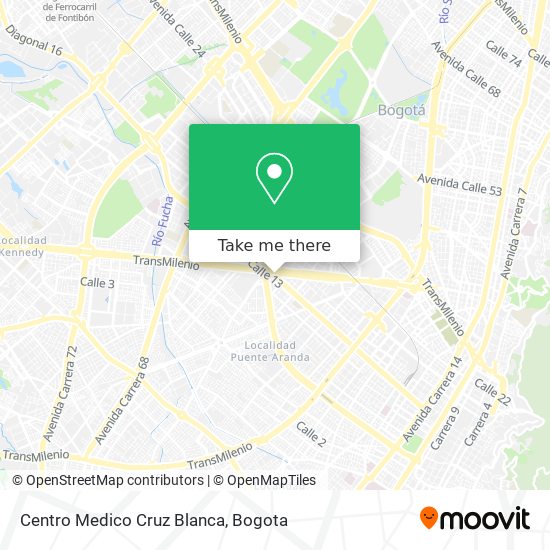 Centro Medico Cruz Blanca map