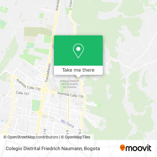 Colegio Distrital Friedrich Naumann map
