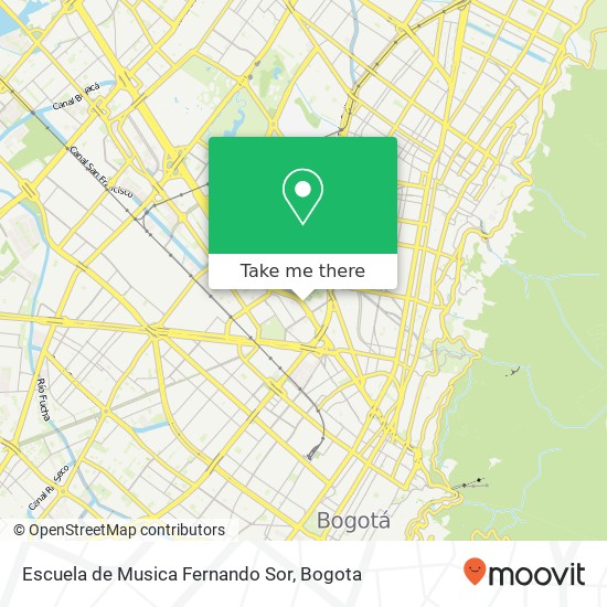 Escuela de Musica Fernando Sor map