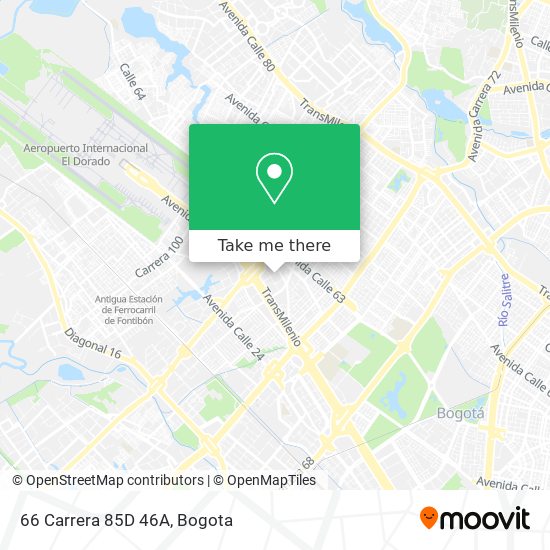 Mapa de 66 Carrera 85D 46A