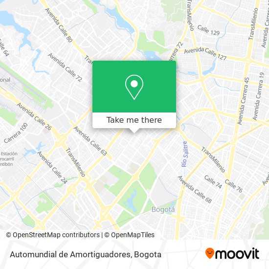 Automundial de Amortiguadores map