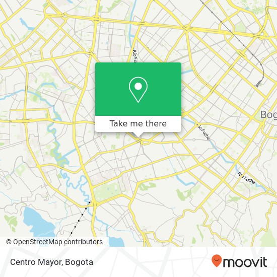 Centro Mayor map