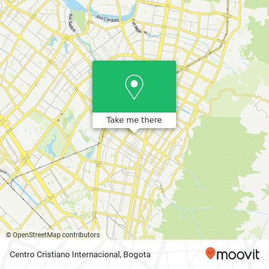 Centro Cristiano Internacional map