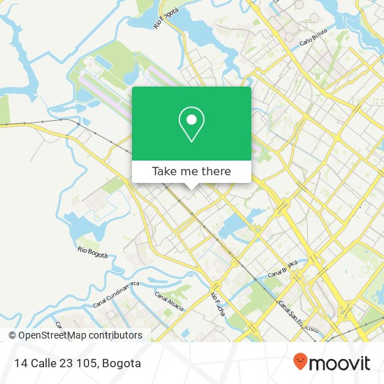 14 Calle 23 105 map