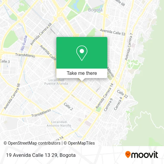 19 Avenida Calle 13 29 map