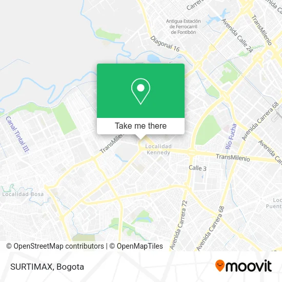 Mapa de SURTIMAX