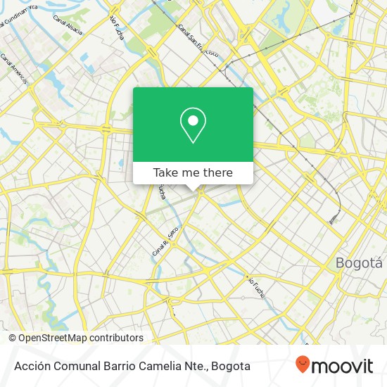Acción Comunal Barrio Camelia Nte. map
