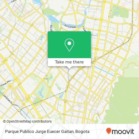 Mapa de Parque Publico Jurge Euecer Gaitan