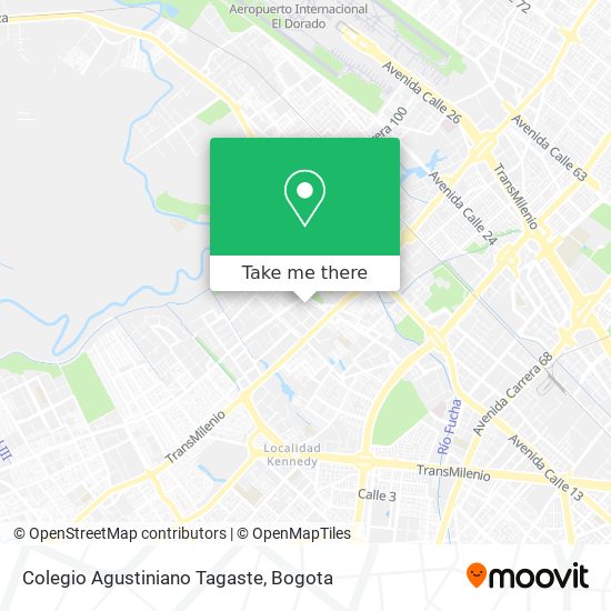 Colegio Agustiniano Tagaste map