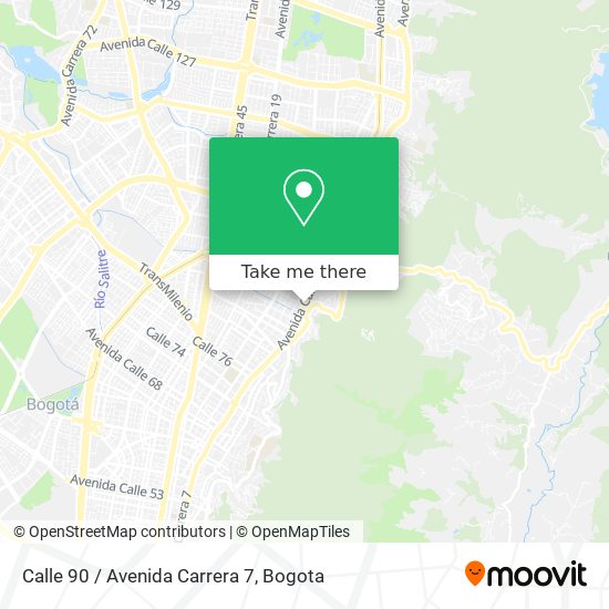 Calle 90 / Avenida Carrera 7 map