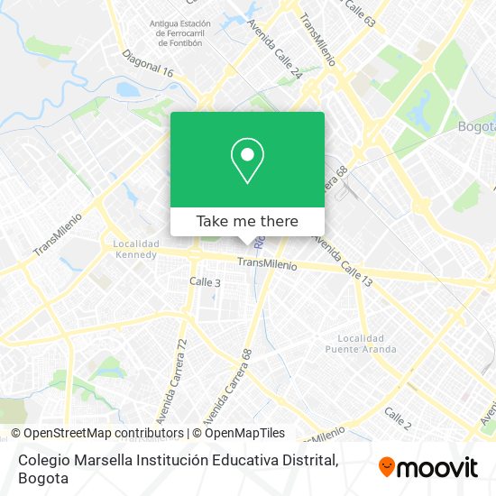 Colegio Marsella Institución Educativa Distrital map