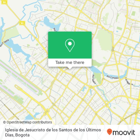 Iglesia de Jesucristo de los Santos de los Últimos Días map