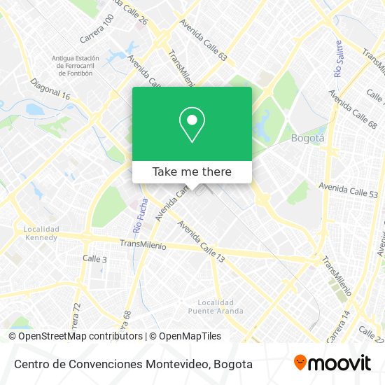 Centro de Convenciones Montevideo map