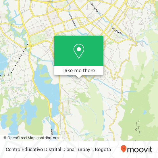 Centro Educativo Distrital Diana Turbay I map