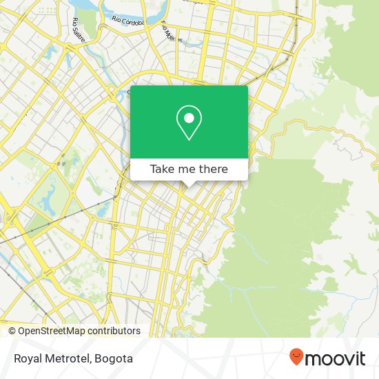 Royal Metrotel map