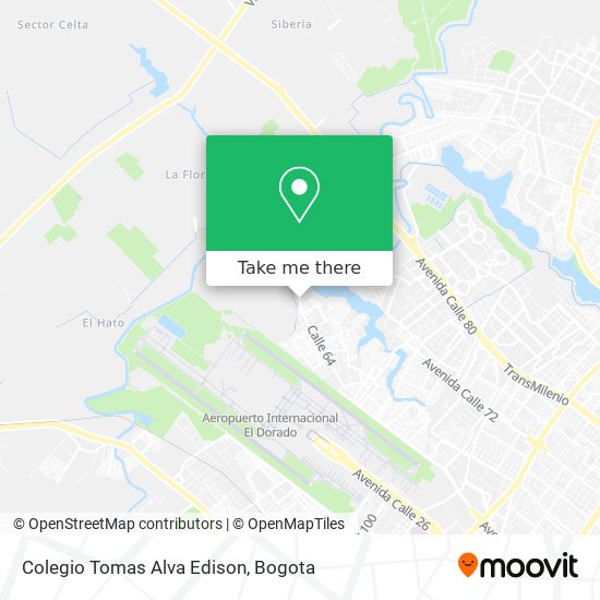 Colegio Tomas Alva Edison map