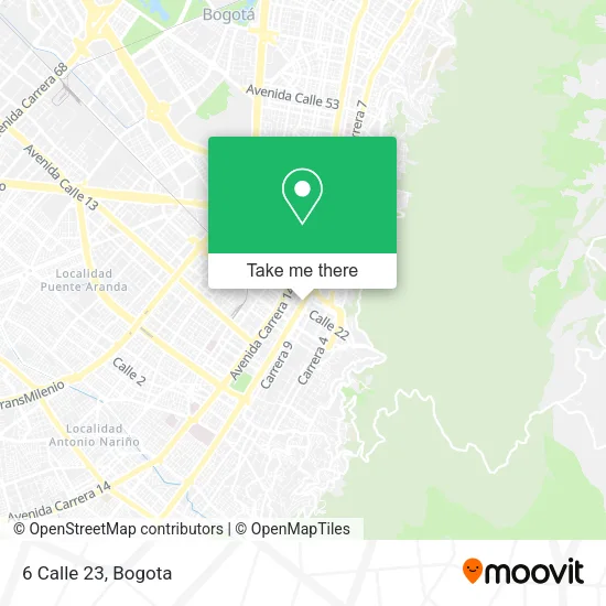 6 Calle 23 map