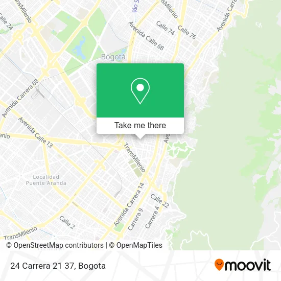 24 Carrera 21 37 map