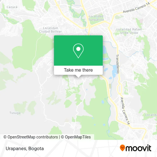 Mapa de Urapanes