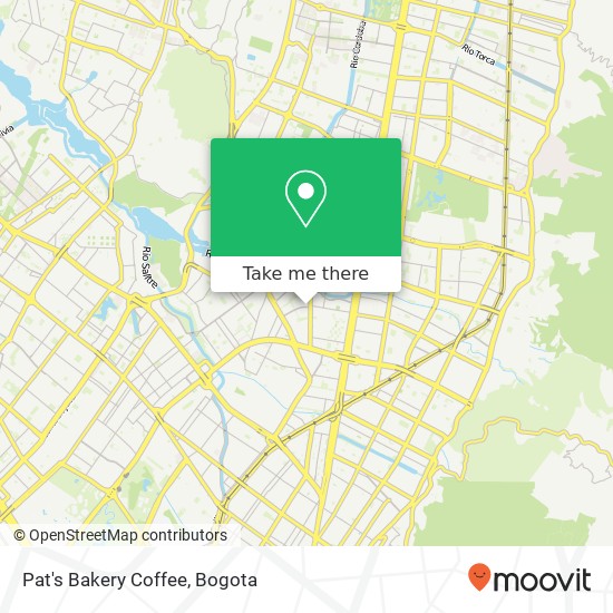 Pat's Bakery Coffee map