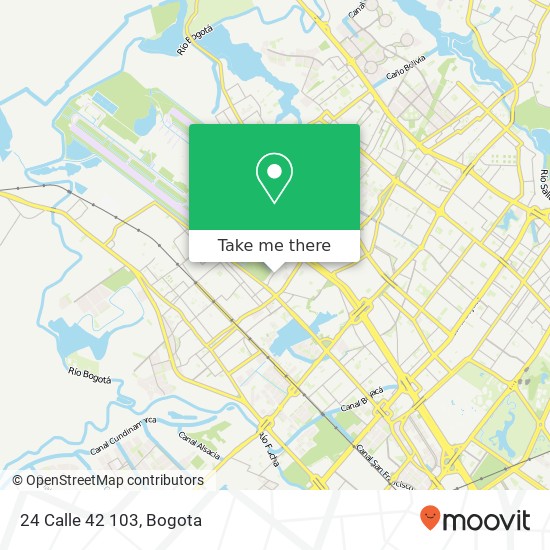 24 Calle 42 103 map