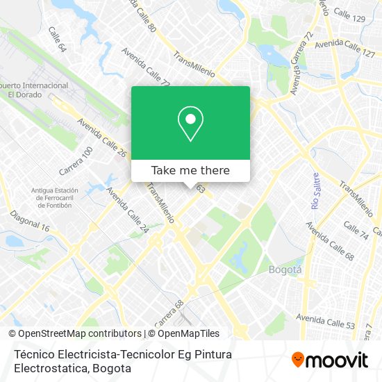 Técnico Electricista-Tecnicolor Eg Pintura Electrostatica map