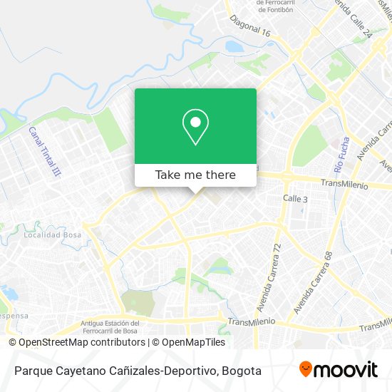 Parque Cayetano Cañizales-Deportivo map