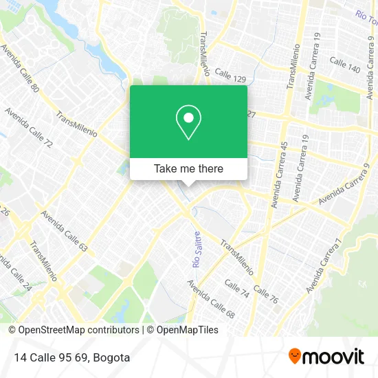 14 Calle 95 69 map