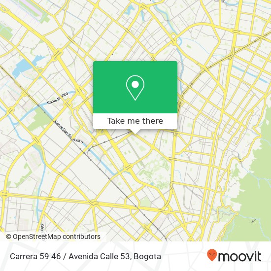 Carrera 59 46 / Avenida Calle 53 map