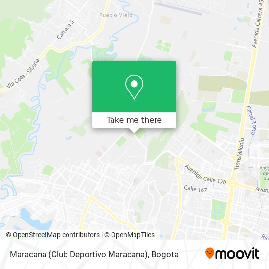 Maracana (Club Deportivo Maracana) map