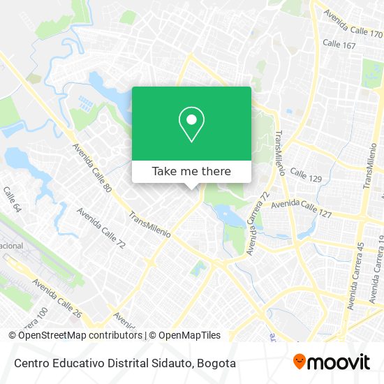 Centro Educativo Distrital Sidauto map