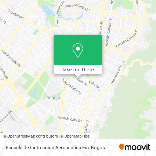 How to get to Escuela de Instrucci n Aeron utica Eia in Barrios