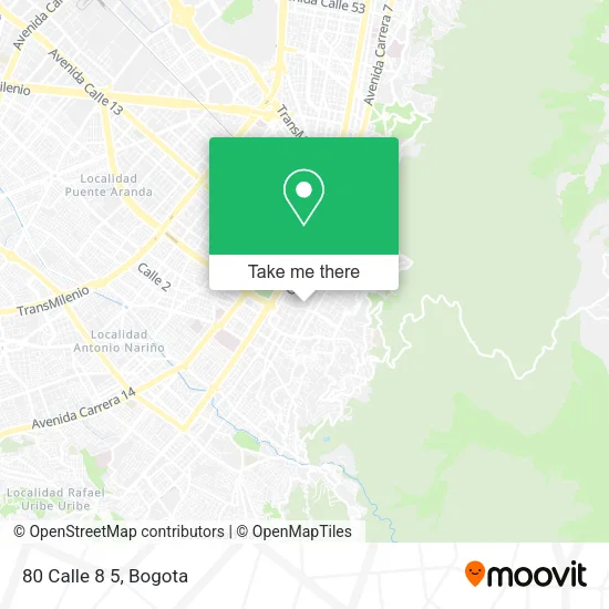 80 Calle 8 5 map
