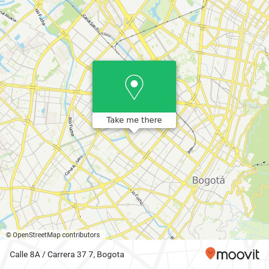 Calle 8A / Carrera 37 7 map
