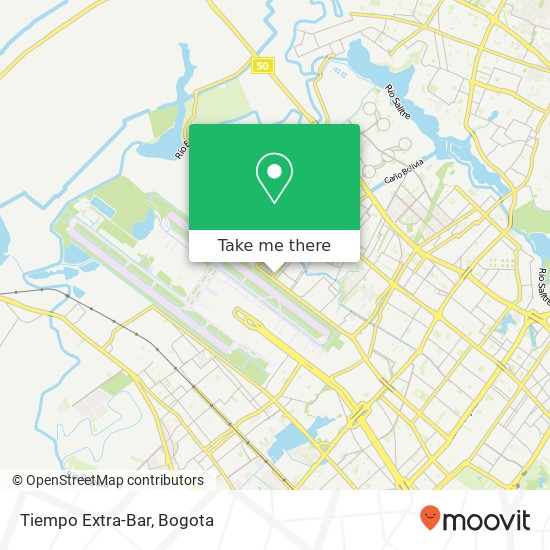 Tiempo Extra-Bar map