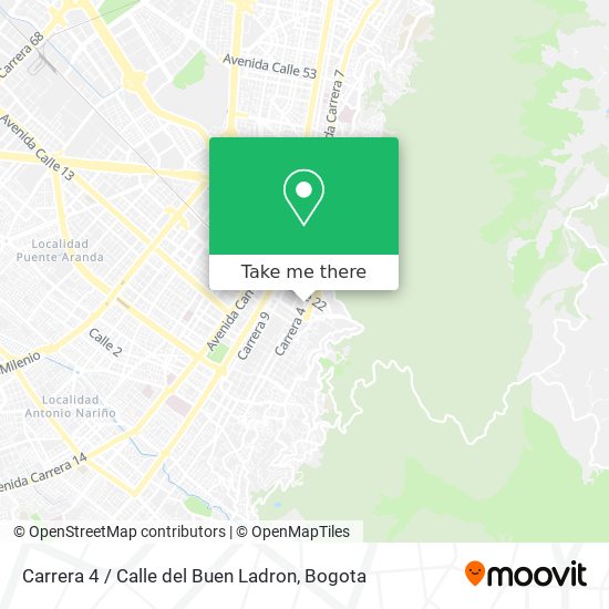Carrera 4 / Calle del Buen Ladron map
