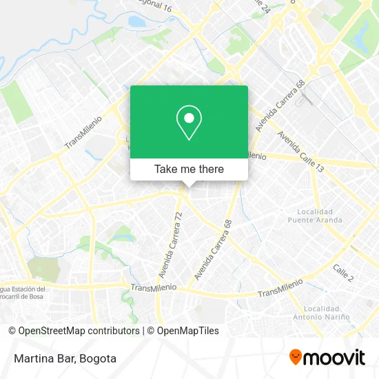 Martina Bar map